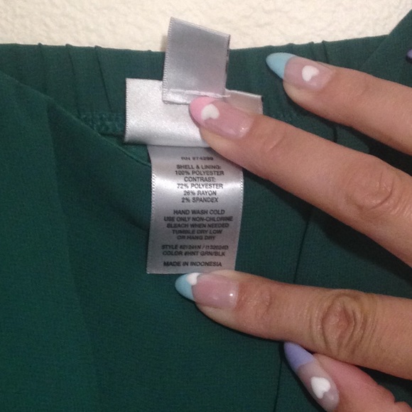 Sweet Storm Teal and Black Spaghetti Strap Peplum Mini Dress - Picture 5 of 9